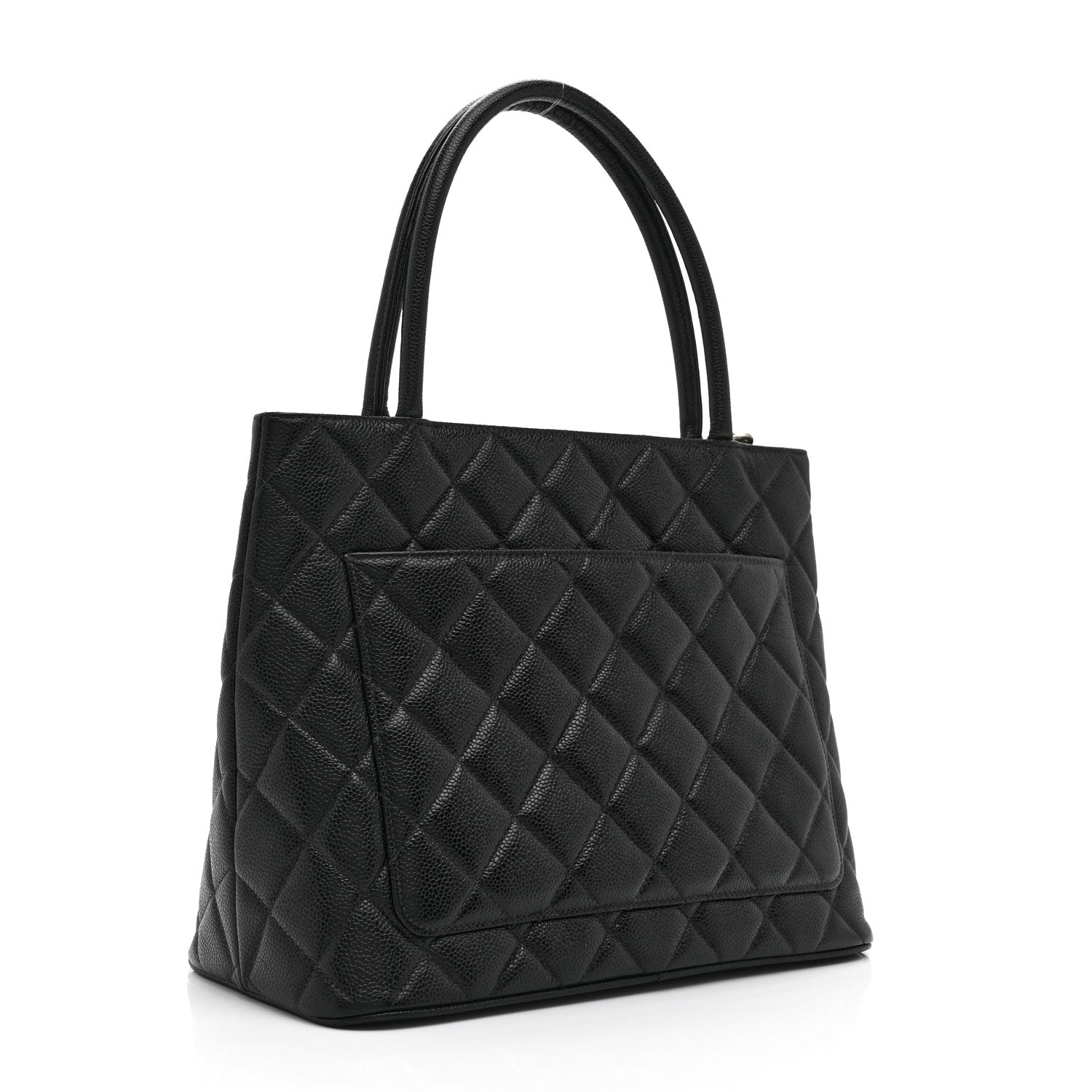 Chanel Caviar Quilted Medallion Tote Black 2 of 11