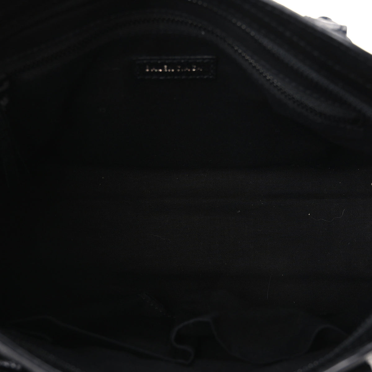 Balenciaga Chevre Black Metallic Edge Hardware S City Black 6 of 11