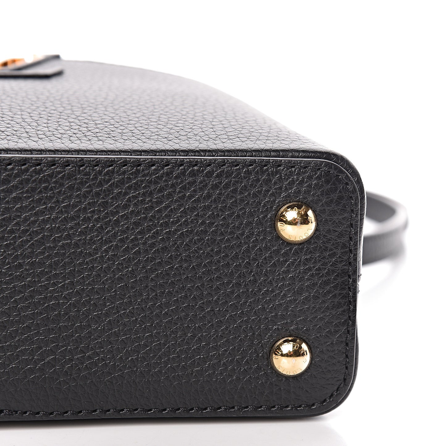 Taurillon Braided Capucines Mini Black