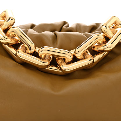 Bottega Veneta Calfskin The Pouch Chain Cammello 8 of 10