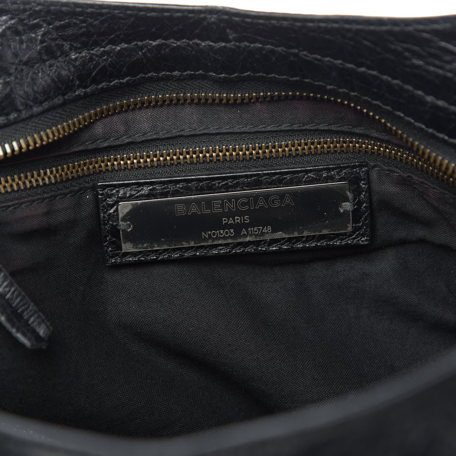 Balenciaga Agneau Classic Hardware City Black 6 of 11