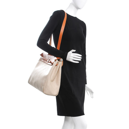 Hermes Toile Vache Hunter Herbag 36 MM Natural 2 of 12