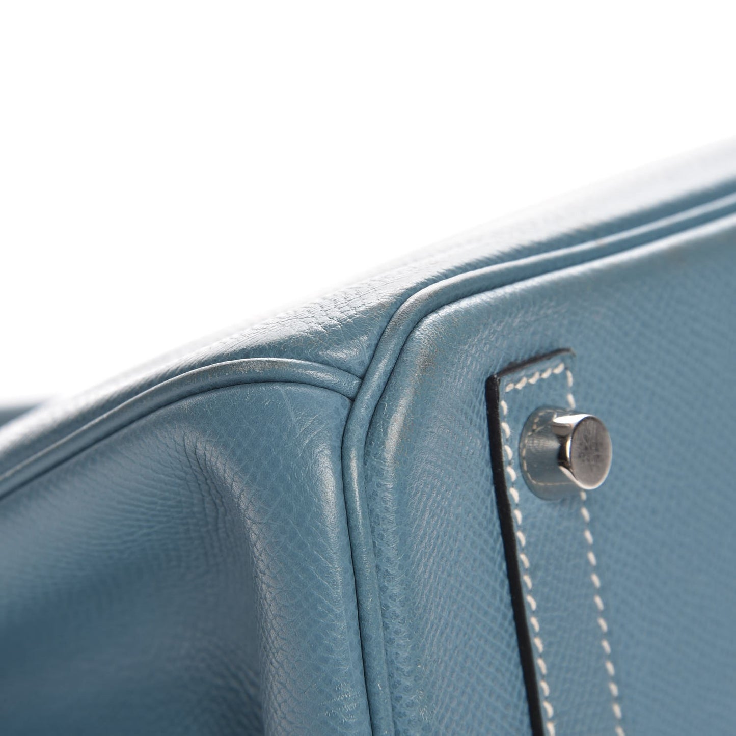 Epsom Birkin 30 Blue Jean