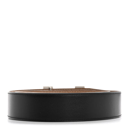 Hermes Box Togo 38mm Constance H Belt 80 32 Black Gold 2 of 7