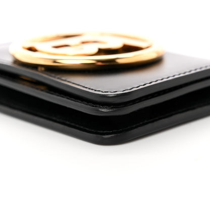 Burberry Calfskin TB Mini Jody Chain Card Case Black 10 of 12