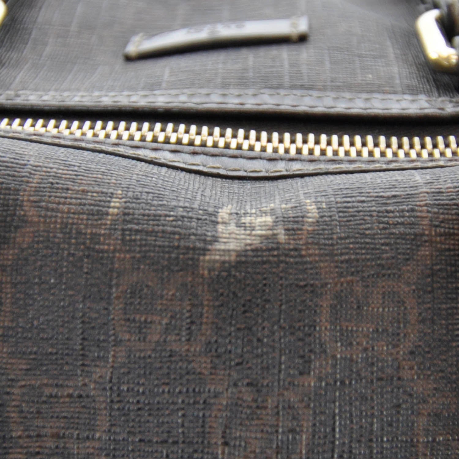 Gucci Monogram Large Joy Boston Dark Brown 5 of 9