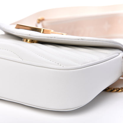 Louis Vuitton Calfskin New Wave Multi Pochette Snow 7 of 9