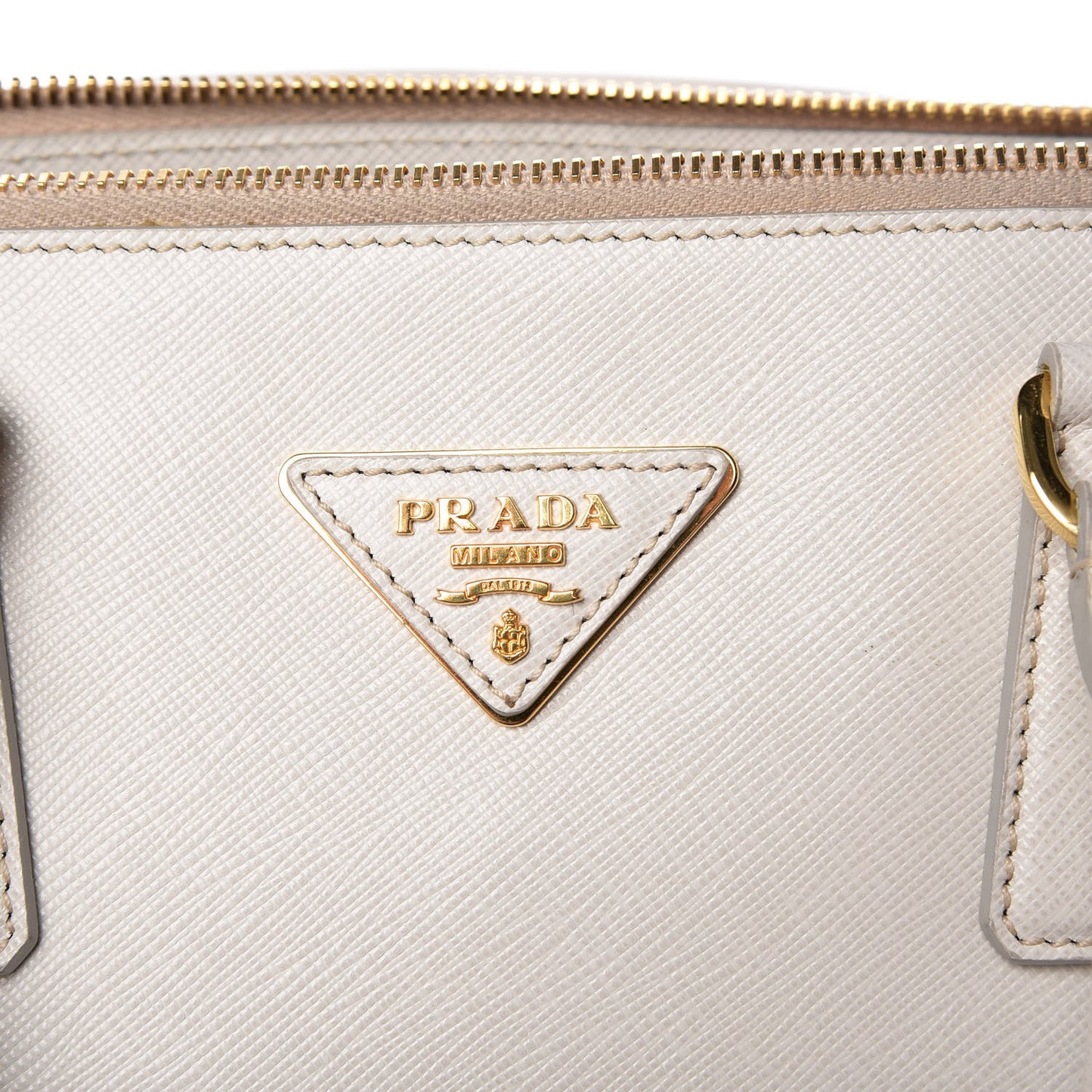 Saffiano Lux Large Promenade Tote Talco