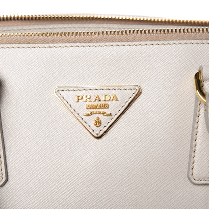 Prada Saffiano Lux Large Promenade Tote Talco 8 of 15