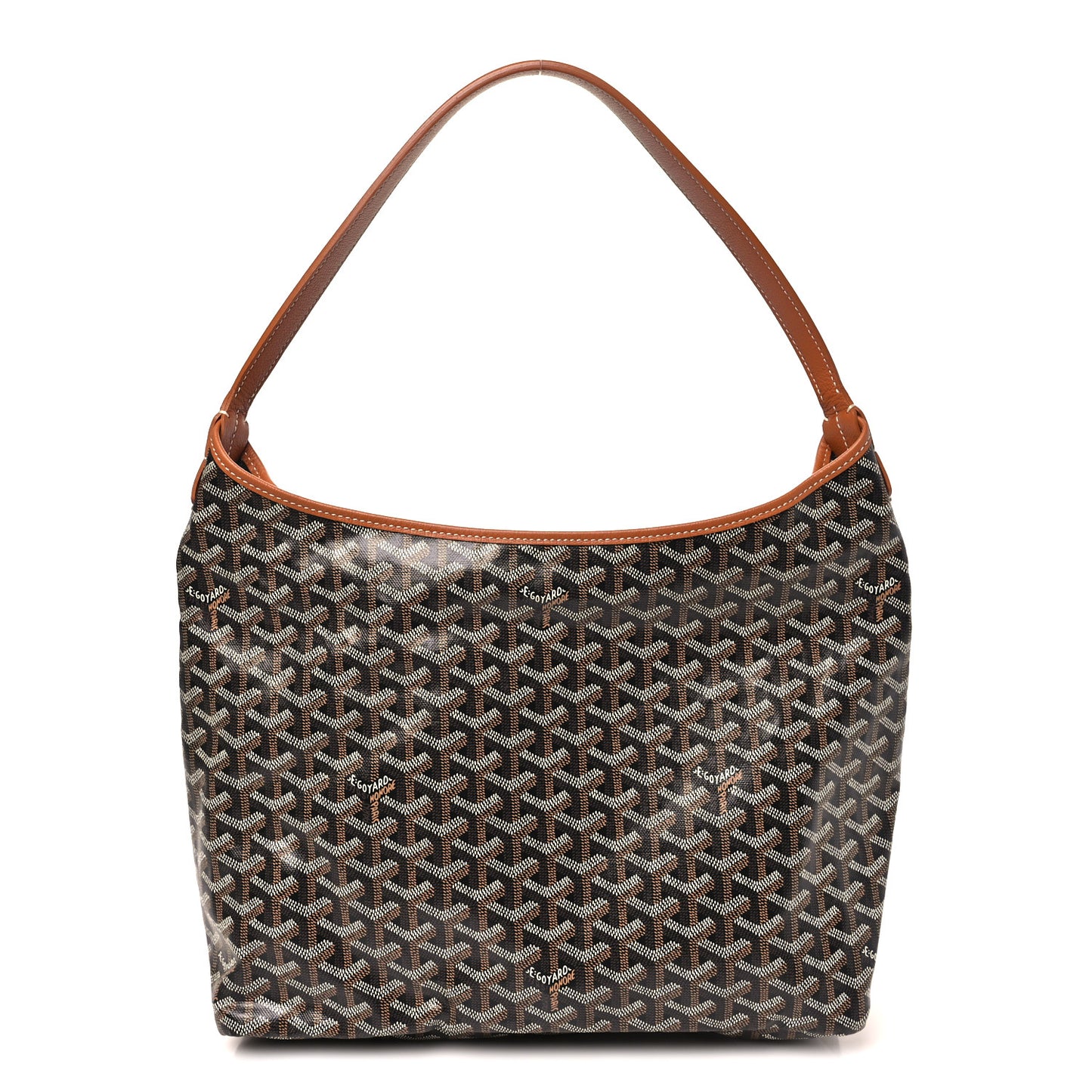 Goyardine Boheme Hobo Black Gold
