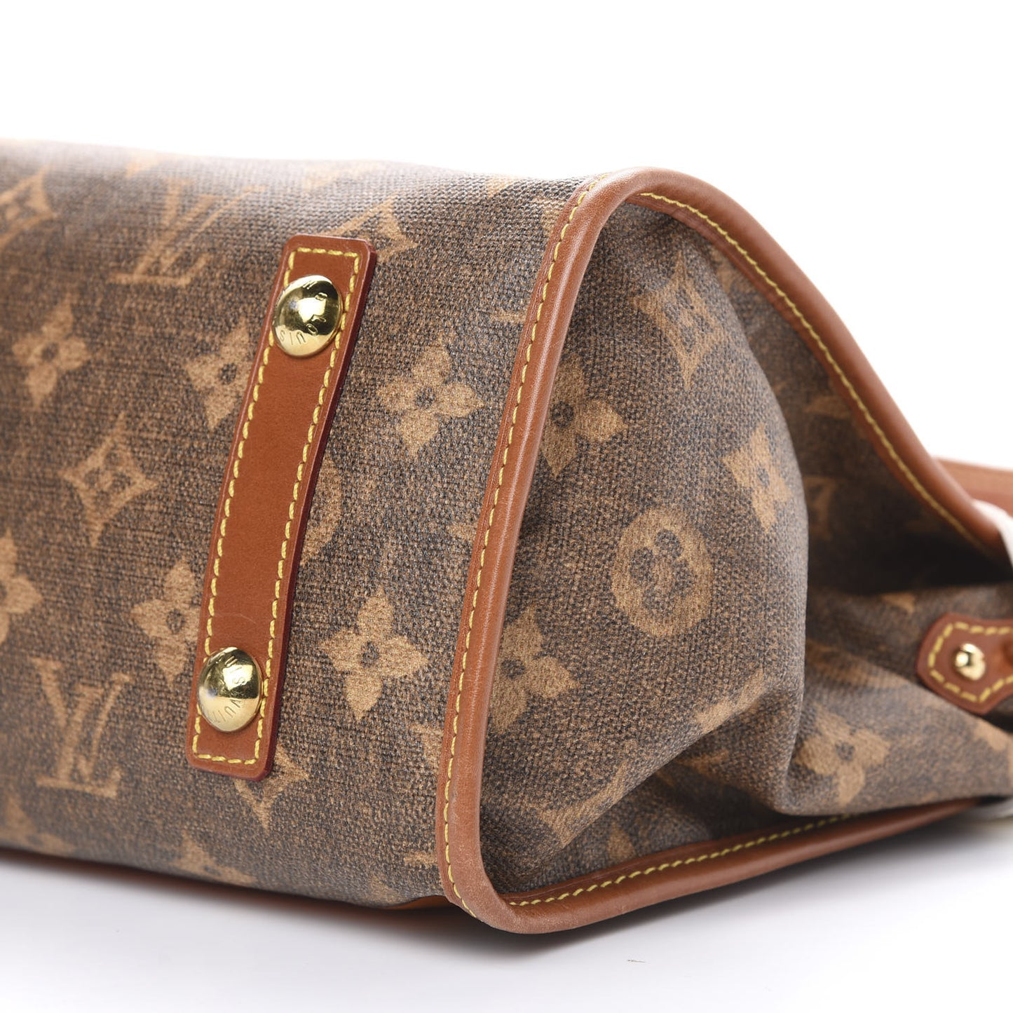Monogram Rayures Tisse Sac PM
