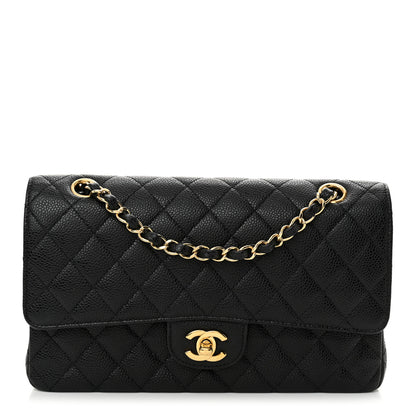 Chanel Caviar Quilted Medium Double Flap Black 1 of 10