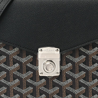 Goyard Goyardine Calfskin Chypre Wallet Pouch Black 7 of 10