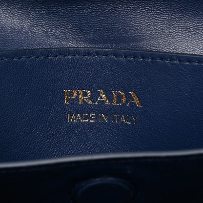 Prada Saffiano Cuir Medium Double Bag Pomice Bluette 6 of 11