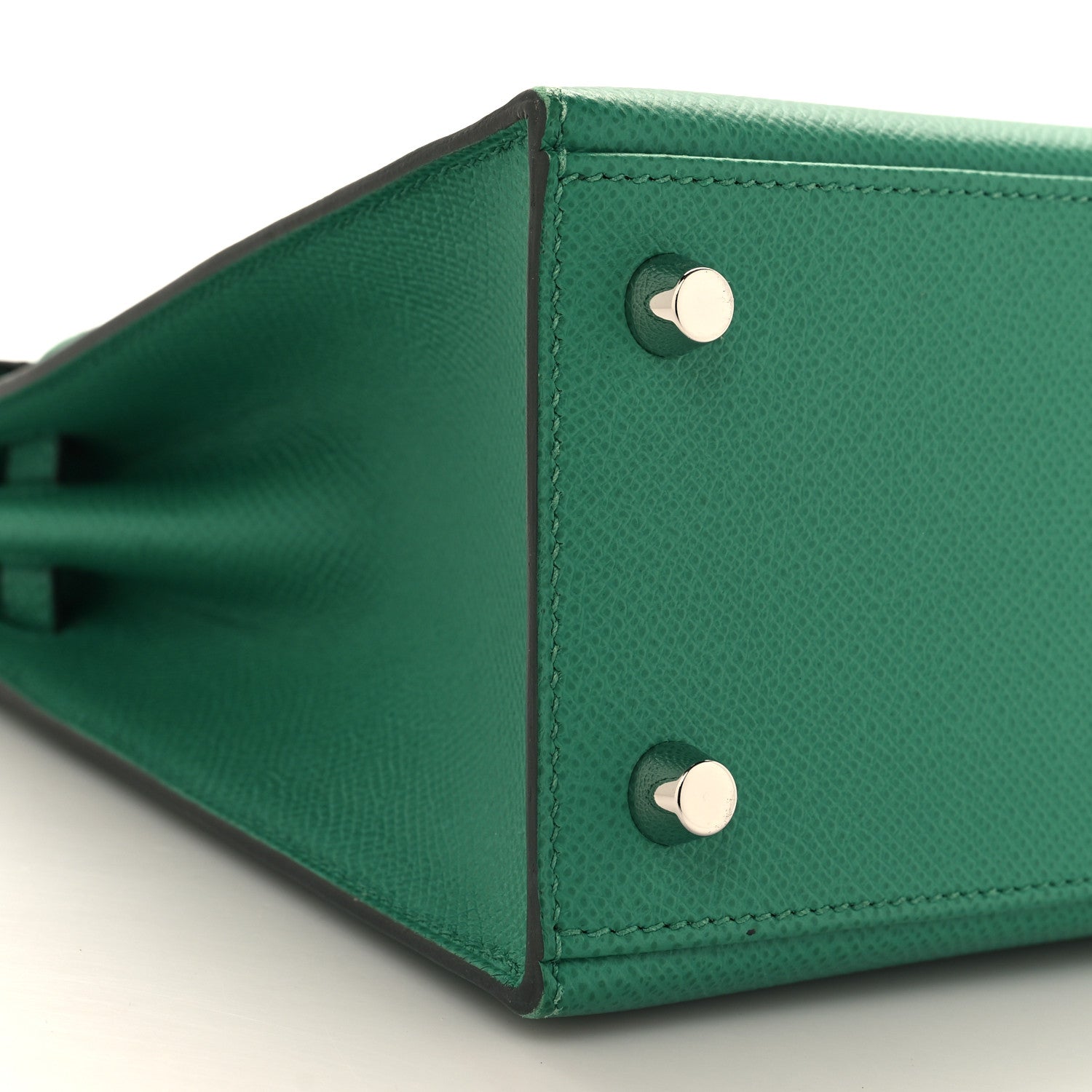 Hermes Epsom Kelly Sellier 25 Vert Jade 9 of 11