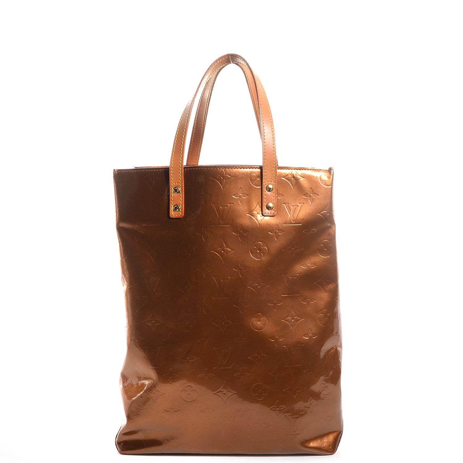 Louis Vuitton Vernis Reade MM Bronze 1 of 7
