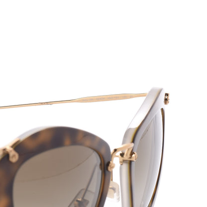 Miu Miu Cat Eye Sunglasses SMU10N Havana 6 of 8