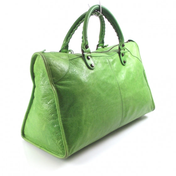 Balenciaga Leather WORK Tote Apple 3 of 15