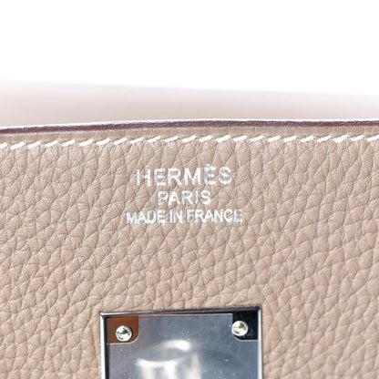 Hermes Togo Birkin 35 Etoupe 26 of 34