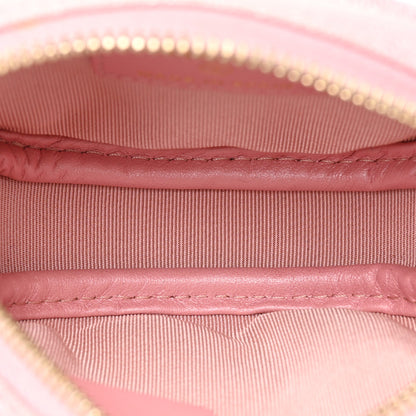 Chanel Iridescent Caviar Quilted Zip Around Classic Coin Purse Rose Pink 4 of 7