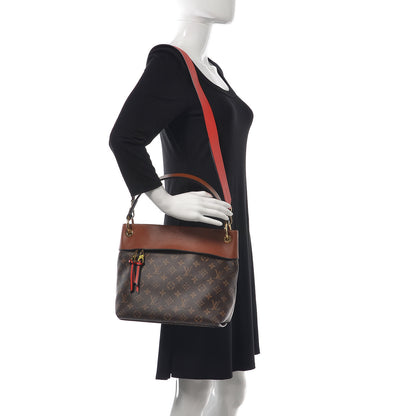 Louis Vuitton Monogram Tuileries Besace Caramel Rouge 2 of 12