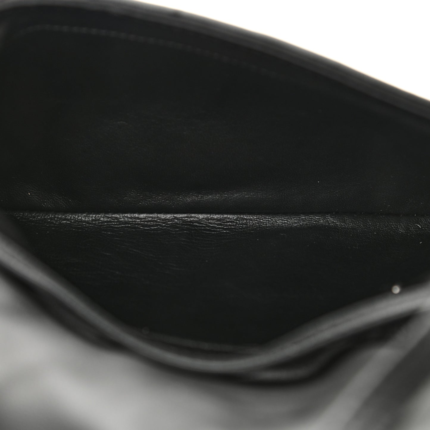 Nappa Intrecciato Crossbody Messenger Flap Black