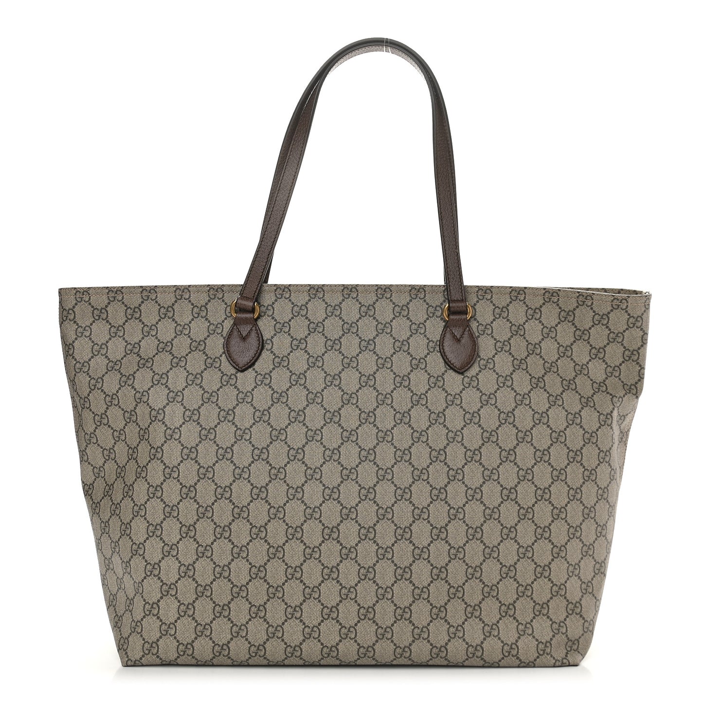 GG Supreme Monogram Medium Ophidia Shopping Tote Ebony