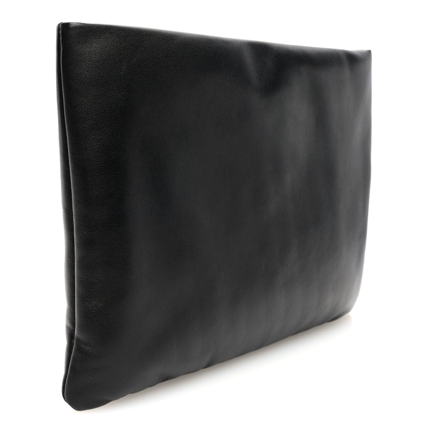 Lambskin Small Calypso Pouch Black
