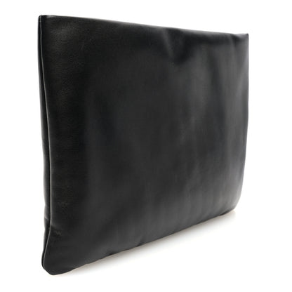 Saint Laurent Lambskin Small Calypso Pouch Black 3 of 6