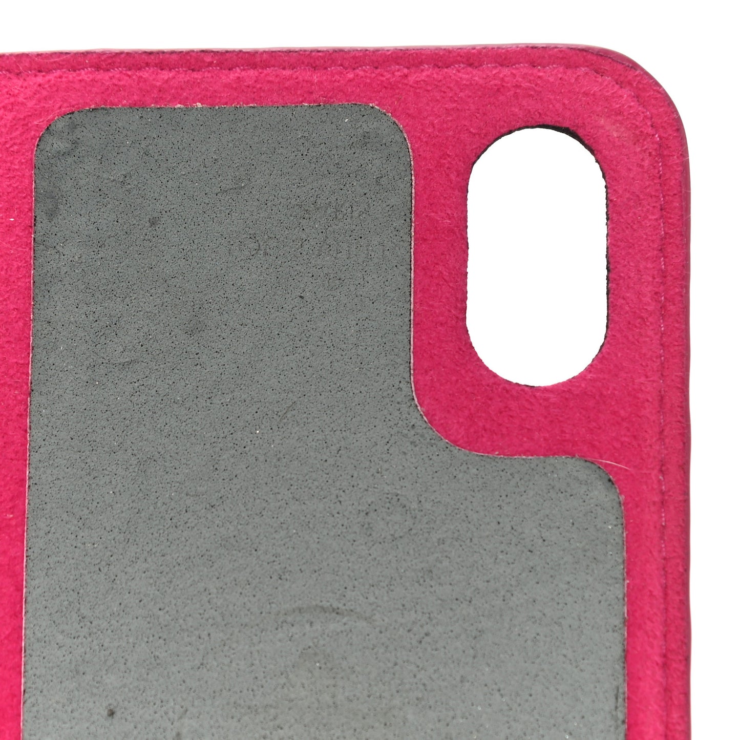 Monogram iPhone X Folio Case Rose Pop