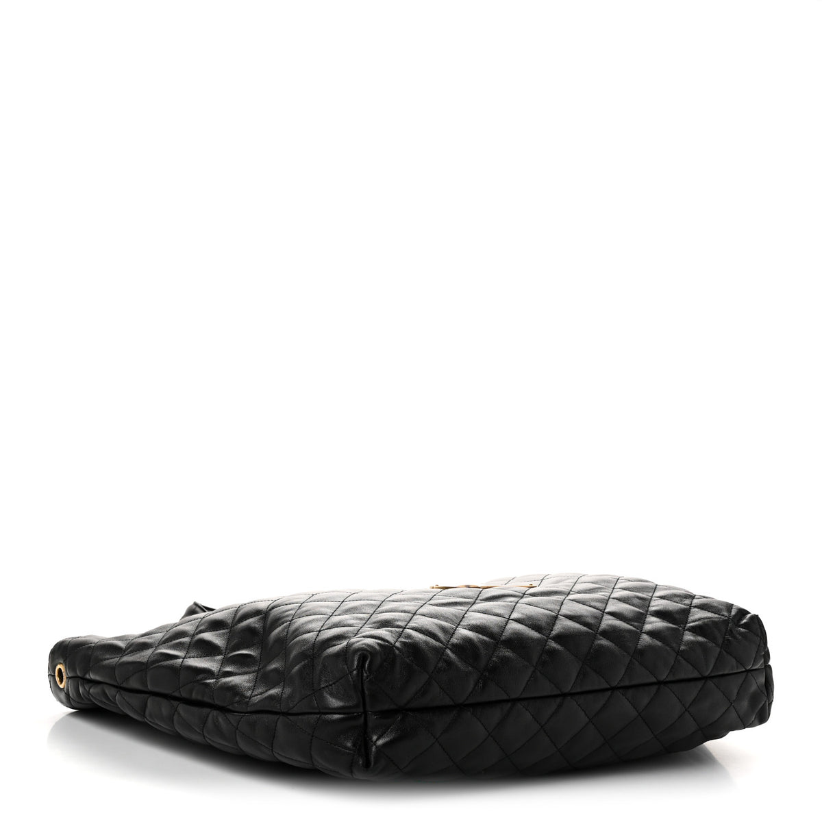 Saint Laurent Lambskin Quilted Maxi Icare Shopping Tote Black 5 of 11
