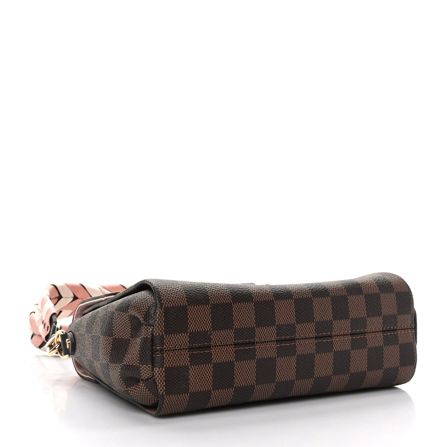 Damier Ebene Braided Croisette Cream Pink