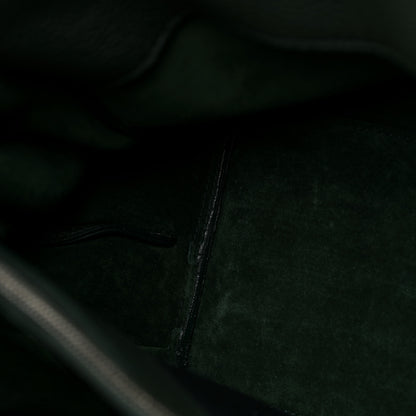 Saint Laurent Grained Calfskin Small Supple Sac De Jour Dark Vert 13 of 16