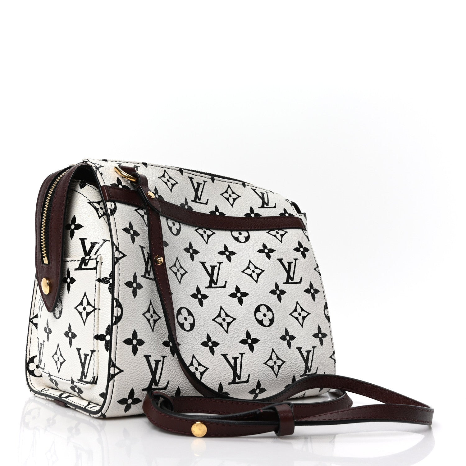 Louis Vuitton Monogram Speedy Amazon PM White Chocolat 1775374