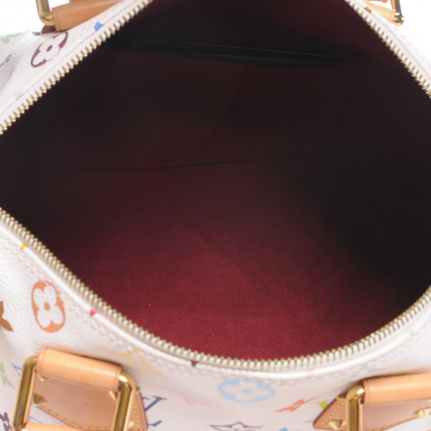 Monogram Multicolor Speedy 30 White