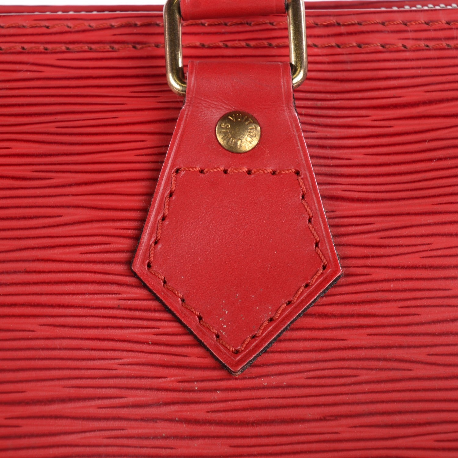 Louis Vuitton Epi Speedy 30 Rouge 5 of 14