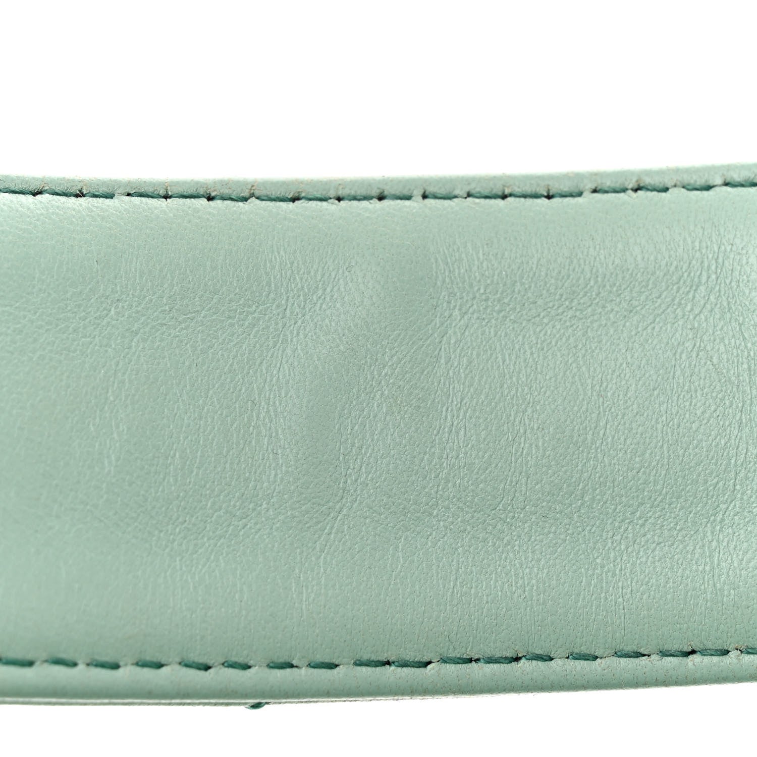 Valentino Garavani Nappa Enamel Monochrome Medium Roman Stud Shoulder Bag Morning Dew 16 of 18