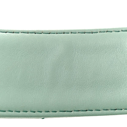 Valentino Garavani Nappa Enamel Monochrome Medium Roman Stud Shoulder Bag Morning Dew 16 of 18