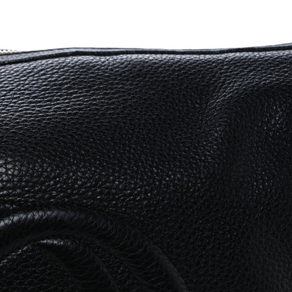 Gucci Pebbled Calfskin Medium Soho Hobo Black 8 of 14