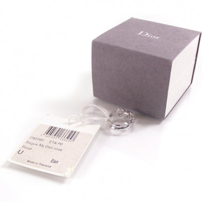 Christian Dior Crystal My Dior Charm Ring sz 5.5 2 of 3