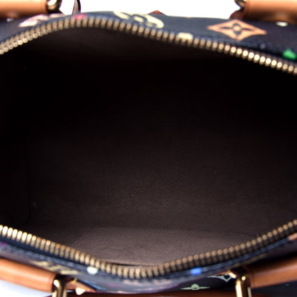 Louis Vuitton Monogram Multicolor Speedy 30 Black 7 of 7