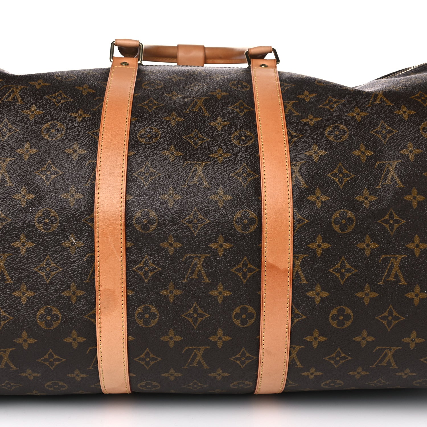 Louis Vuitton Monogram Keepall Bandouliere 55 15 of 26