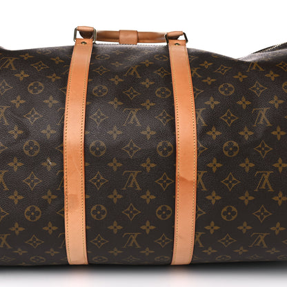 Louis Vuitton Monogram Keepall Bandouliere 55 15 of 26