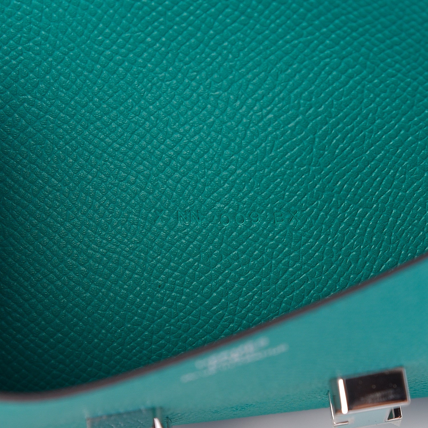 Hermes Epsom Constance Long Wallet Bleu Paon 7 of 11