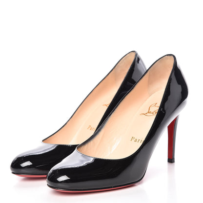 Christian Louboutin Patent Simple 85 Pumps 36.5 Black 3 of 9