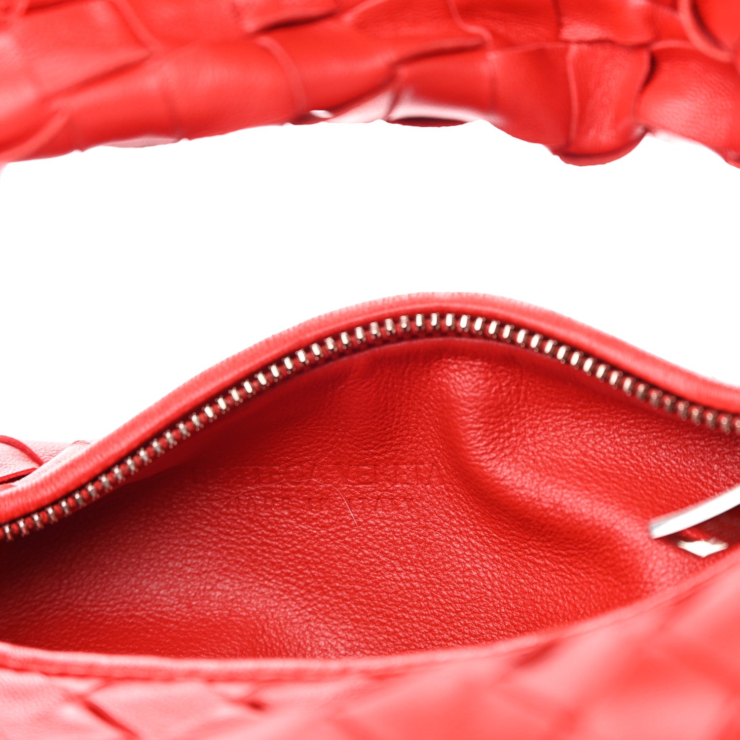 Bottega Veneta Nappa Intrecciato Mini Jodie Red 6 of 9