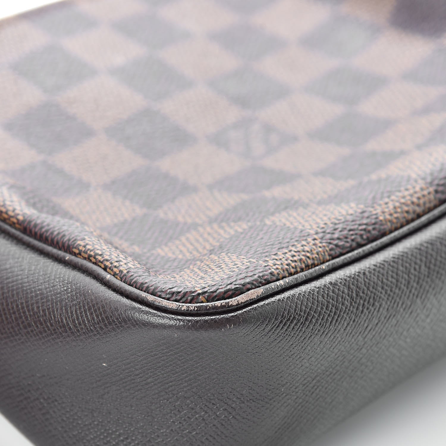 Louis Vuitton Damier Ebene Trousse Make Up Bag Pochette 12 of 17