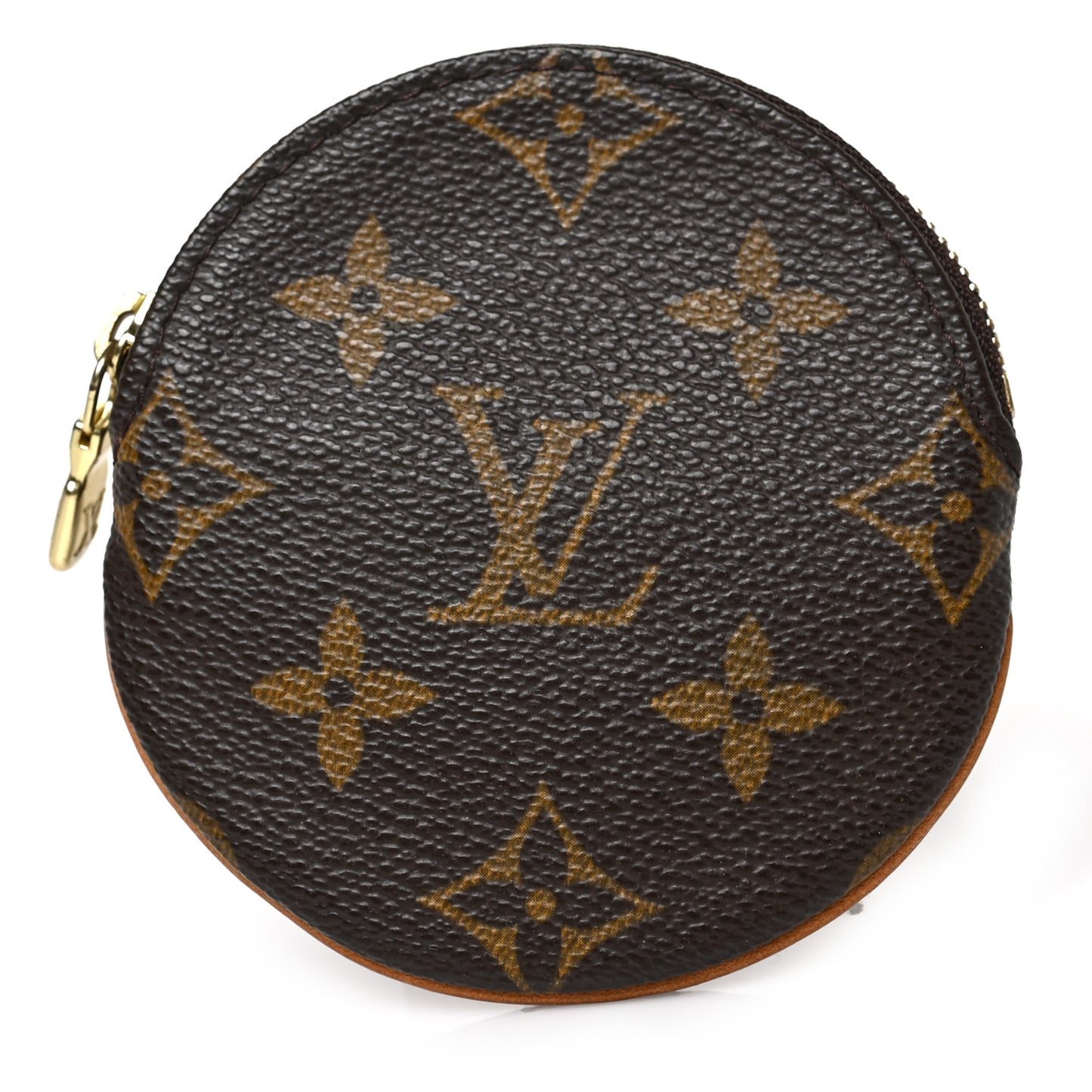 Monogram Round Coin Purse