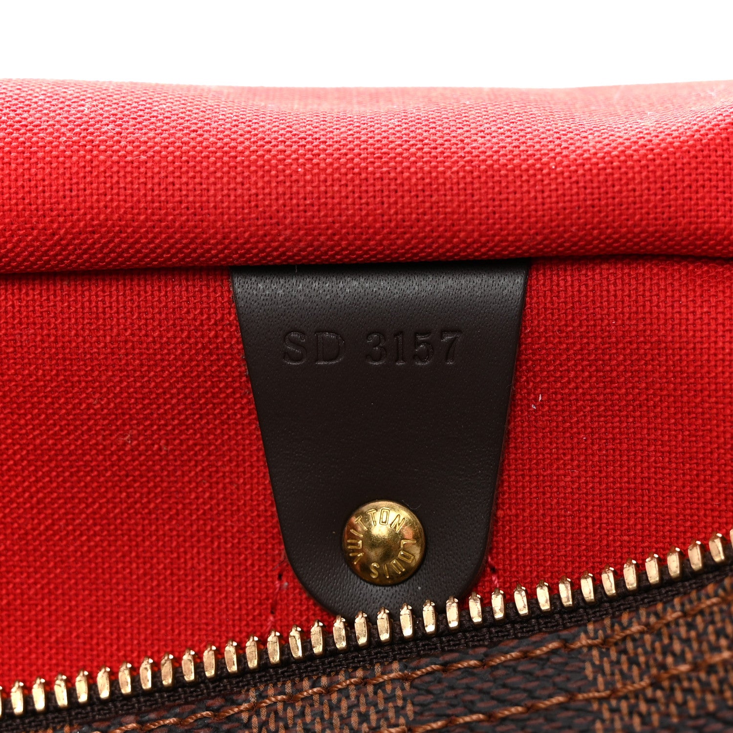 Louis Vuitton Damier Ebene Speedy Bandouliere 35 7 of 10