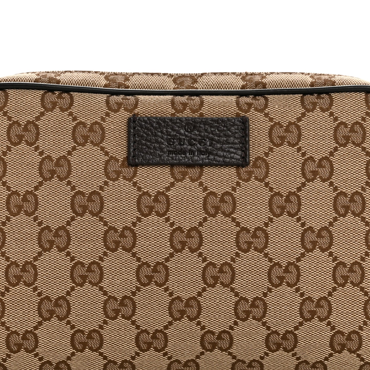 Monogram Belt Bag Dark Brown